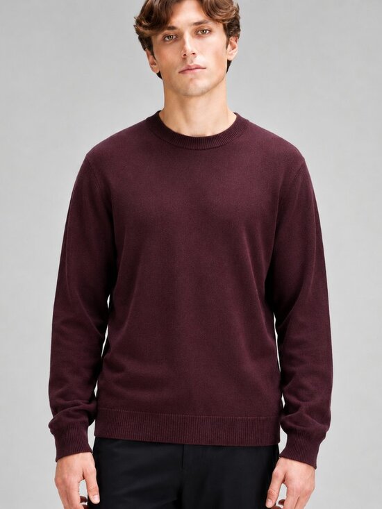 lululemon athletica Other - Lululemon Men's Crewneck Sweater Burgundy Long Sleeves